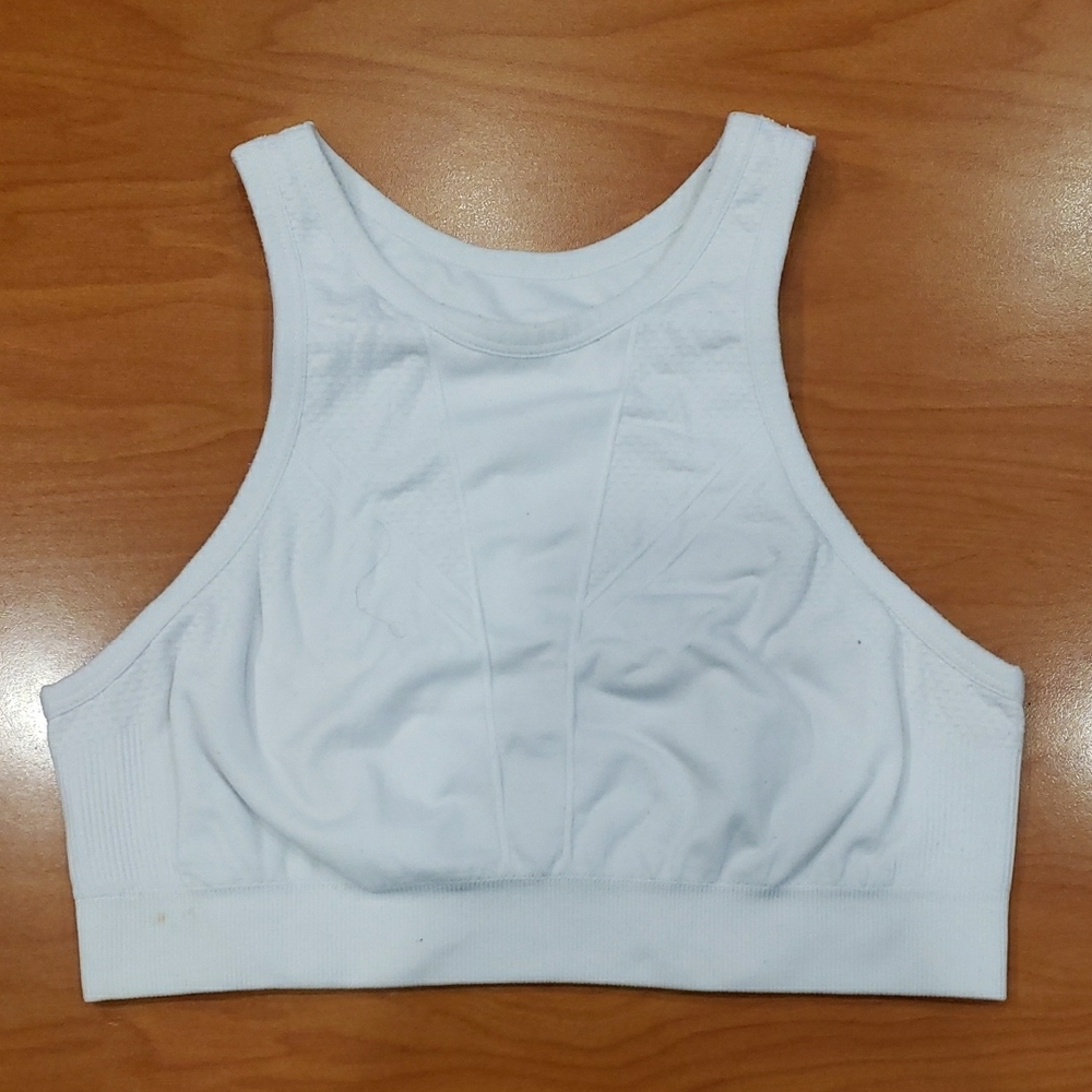 Jockey White Racerback Sports Bra